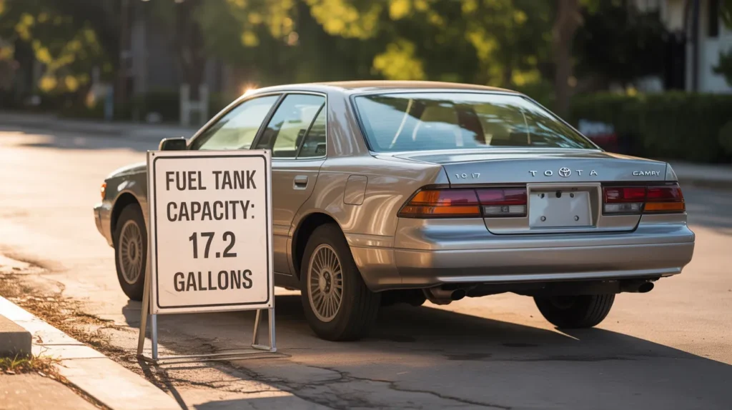 Fuel Tank Capacity by Toyota Camry Year