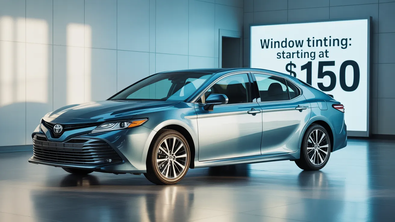 How Much Does It Cost to Tint a Toyota Camry?