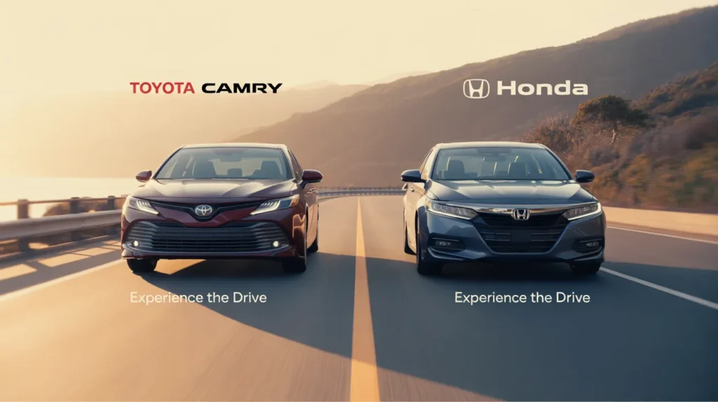 Toyota Camry vs. Honda Accord: Compare performance, design, and features to find the better car choice.